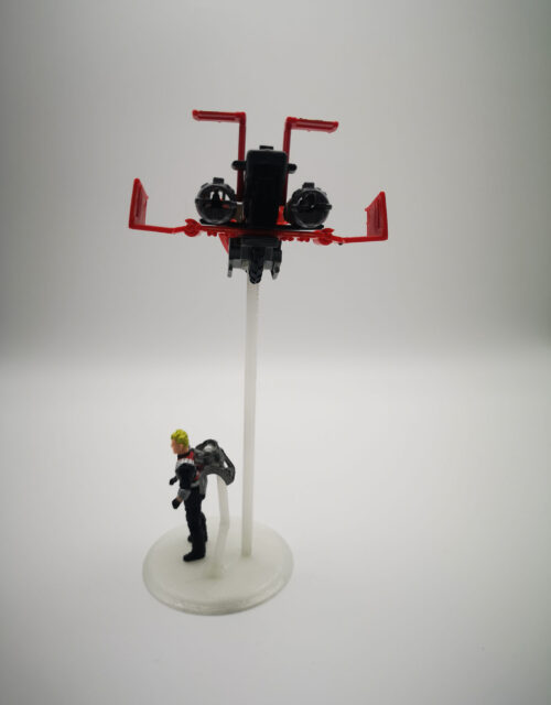 Vampire Ständer für Fahrzeug, Figur + Maske – Bild 4