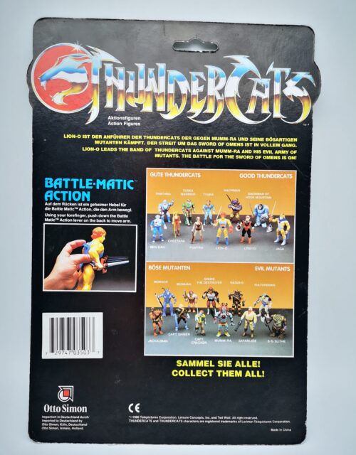 Thundercats Vultureman 100% komplett  + Cardback – Bild 6
