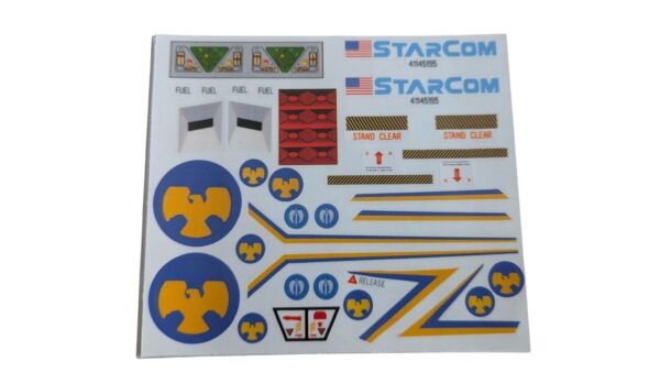 Six Shooter Sticker Gestanzt