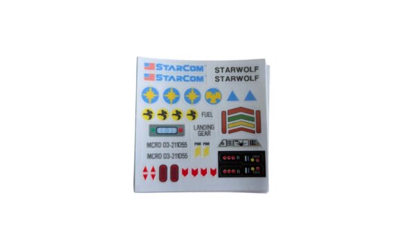 Starwolf Sticker Gestanzt