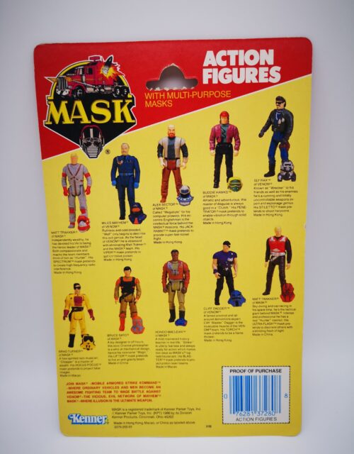 Mask Action Figuren Cardback #3 – Bild 2
