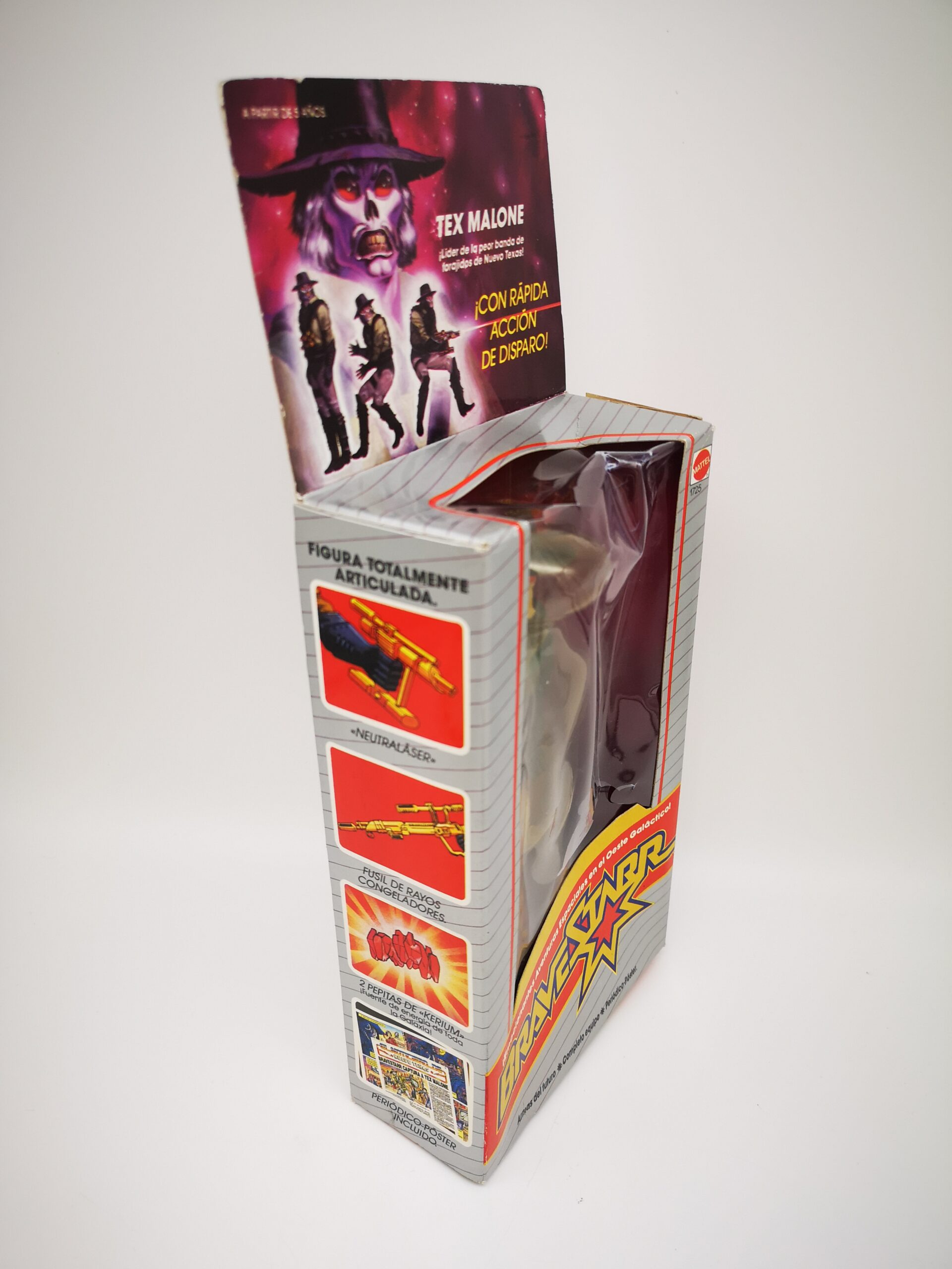 Bravestarr / Tex Hex 100% komplett + Box + Inlay + Flyer - Andre's Mask  Laden