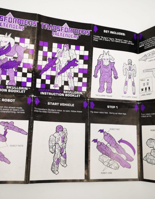 Transformers Skulllgrin Booklet – Bild 2