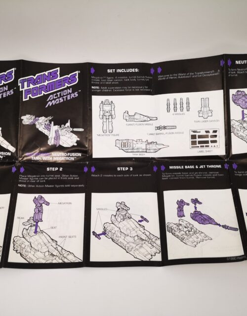 Transformers Neutro - Fusion Tank with Megatron Booklet – Bild 2