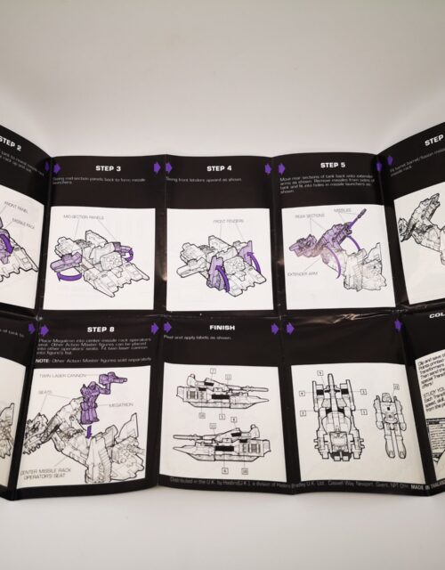 Transformers Neutro - Fusion Tank with Megatron Booklet – Bild 3