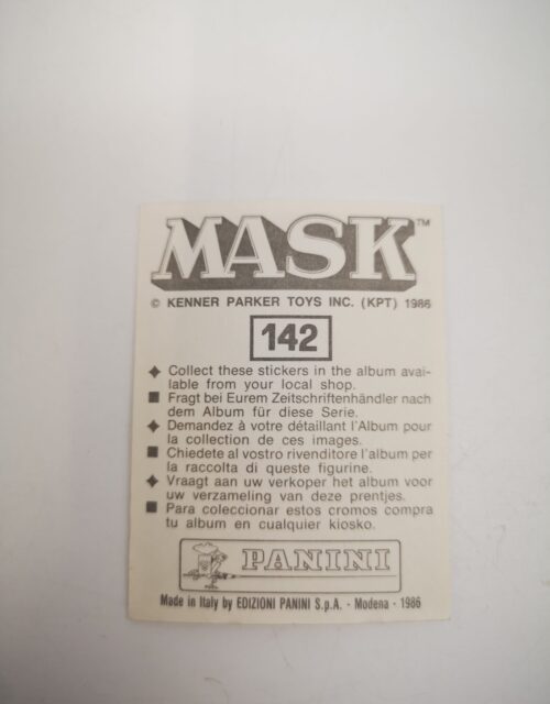 Mask Panini Sticker Europa Nr. 142 – Bild 2