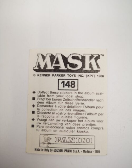 Mask Panini Sticker Europa Nr. 148 – Bild 2