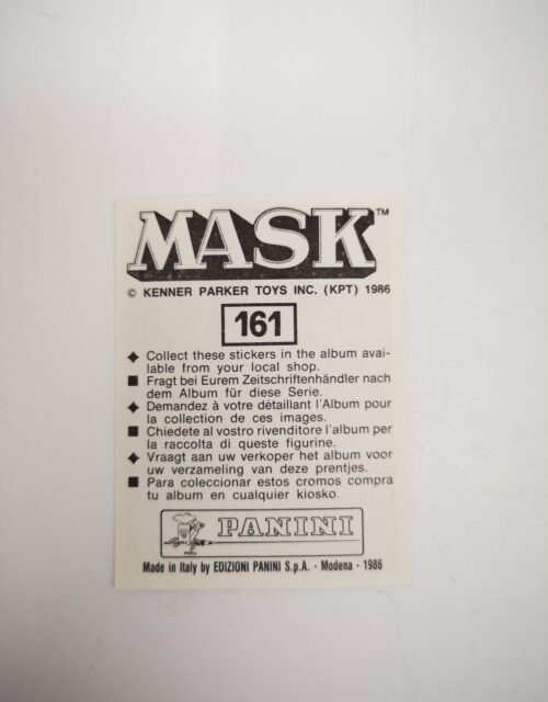 Mask Panini Sticker Europa Nr. 151 – Bild 2