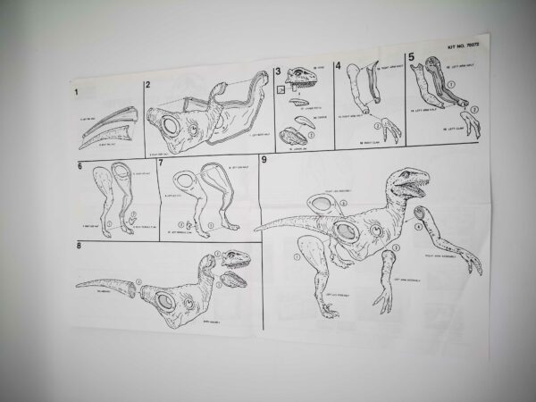 Jurassic Park / Velociraptor Anleitung – Bild 2