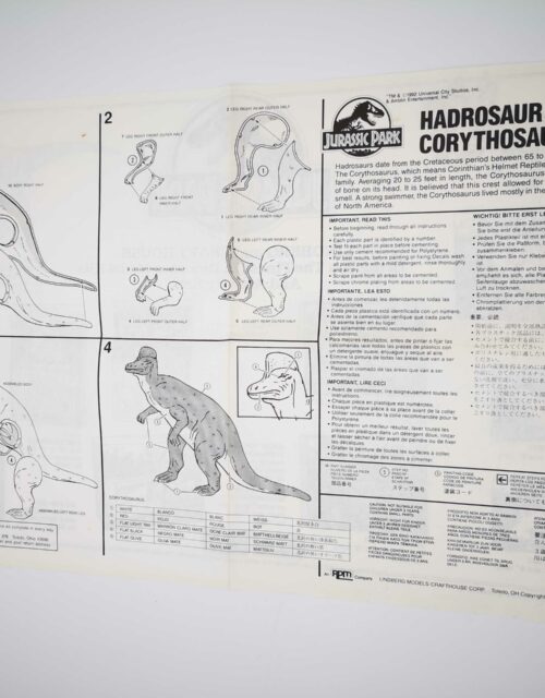 Jurassic Park / Hatrosaurus Anleitung