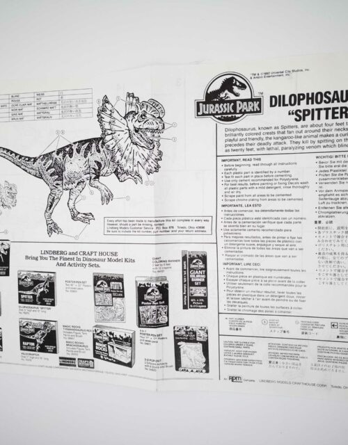 Jurassic Park / Dilophosaurus Anleitung