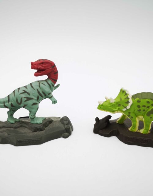Jurassic Park / 2 Metall-Dinos + Cardback – Bild 2