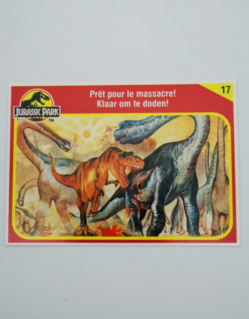 Jurassic Park / Sammelkarte Nr. 17 (Französisch)