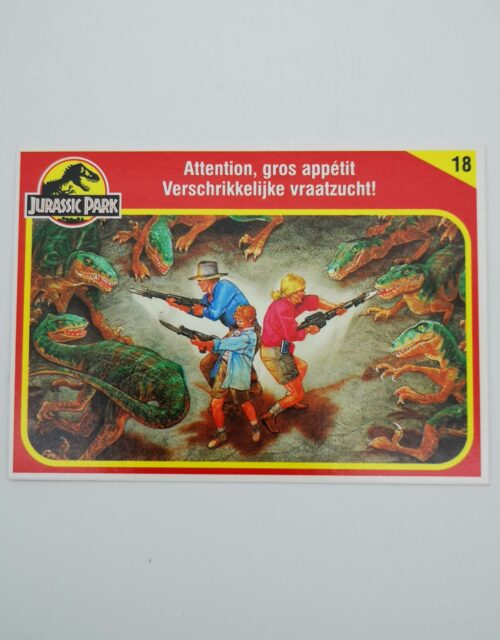 Jurassic Park / Sammelkarte Nr. 18 (Französisch)