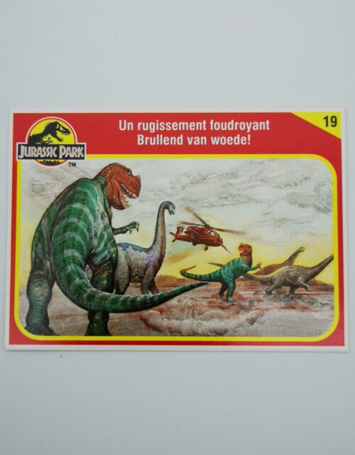 Jurassic Park / Sammelkarte Nr. 19 (Französisch)