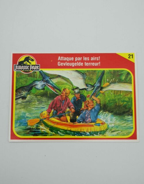 Jurassic Park / Sammelkarte Nr. 21 (Französisch)