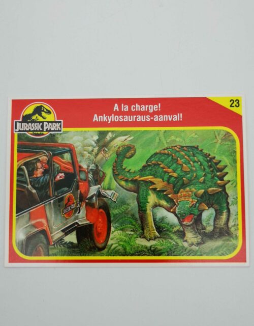 Jurassic Park / Sammelkarte Nr. 23 (Französisch)