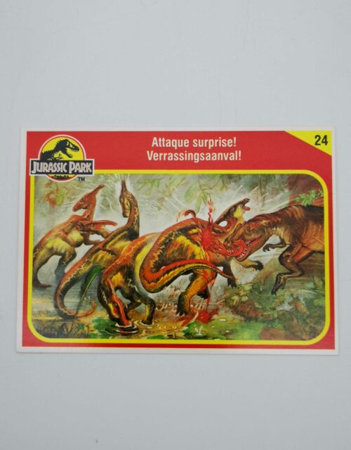 Jurassic Park / Sammelkarte Nr. 24 (Französisch)