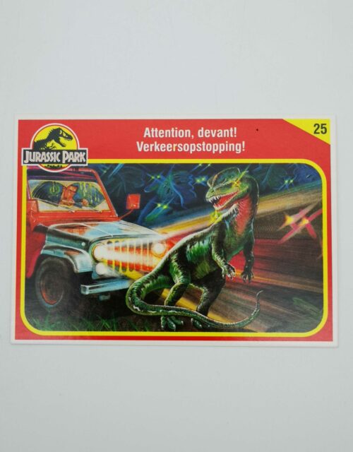 Jurassic Park / Sammelkarte Nr. 25 (Französisch)