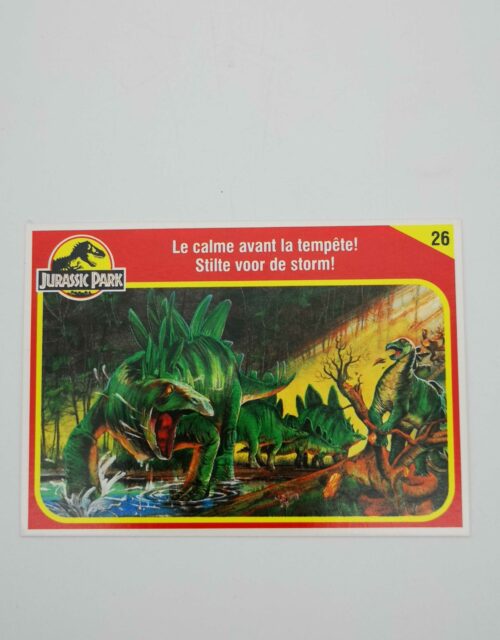 Jurassic Park / Sammelkarte Nr. 26 (Französisch)