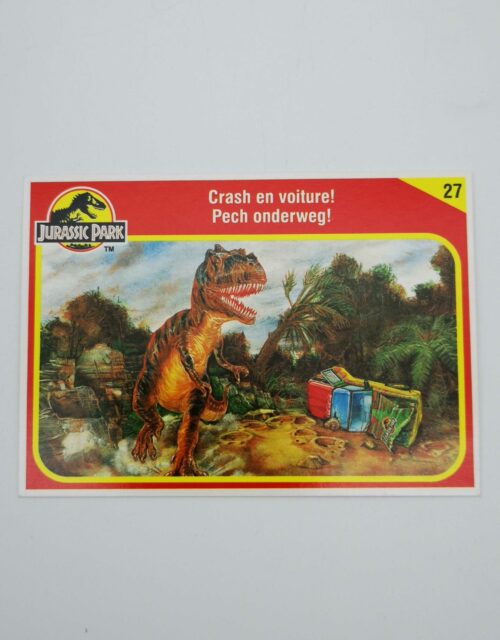 Jurassic Park / Sammelkarte Nr. 27 (Französisch)