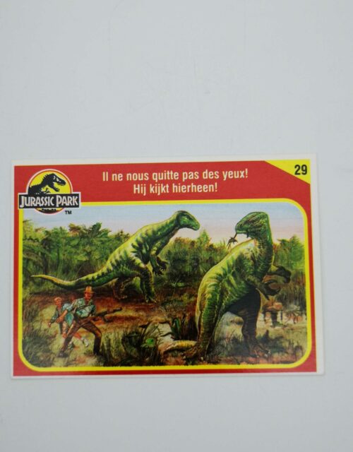 Jurassic Park / Sammelkarte Nr. 29 (Französisch)