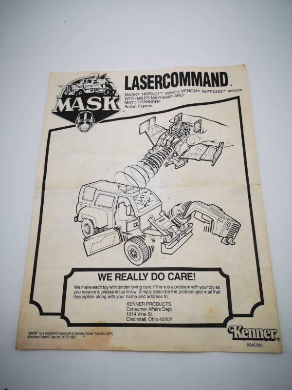 Mask / Laser Command Originale Anleitung