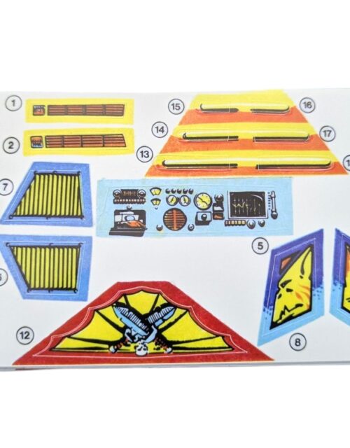 Attack Track Sticker Gestanzt
