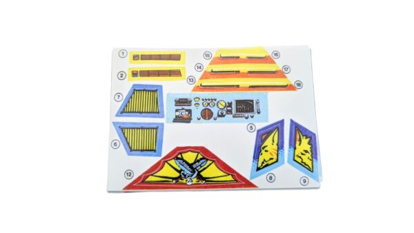 Attack Track Sticker Gestanzt