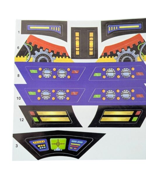 Blaster Hawk Sticker Gestanzt