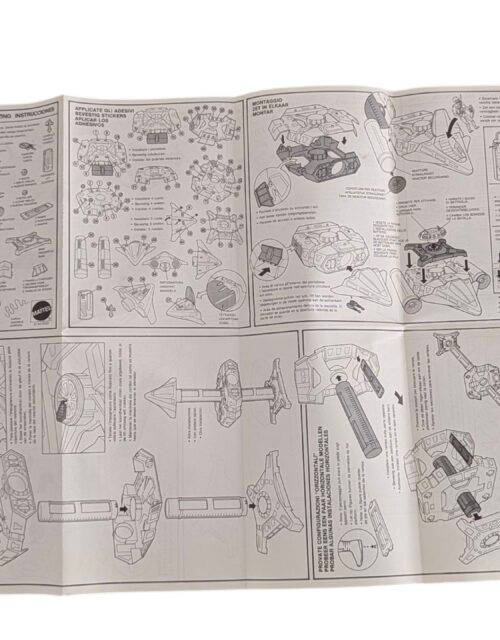 Mask / Starship Eternia Originaler Anleitung