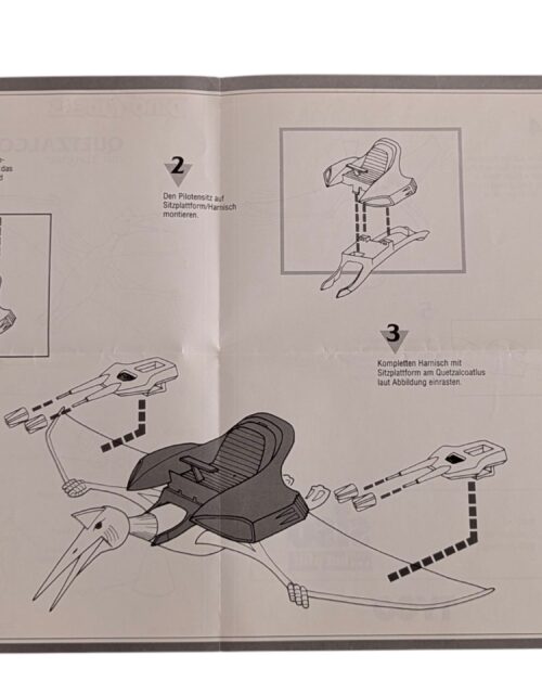 Dino Riders / Quetzalcoatlus Originaler Anleitung – Bild 2