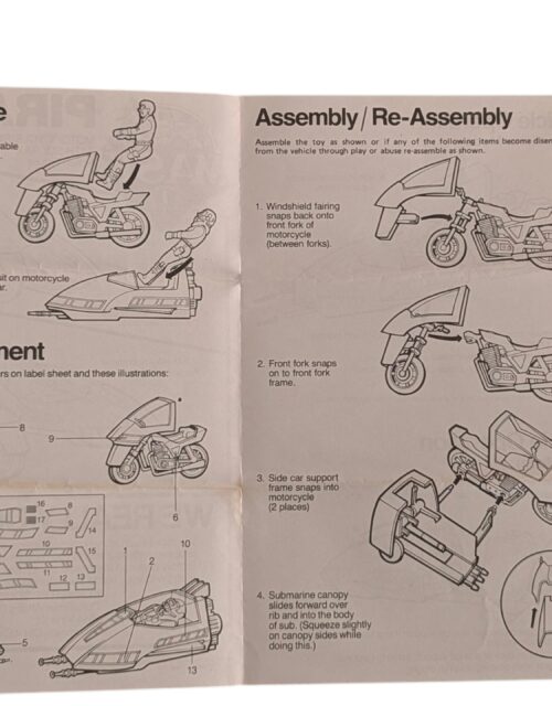 Mask / Piranha US Originaler Anleitung – Bild 2