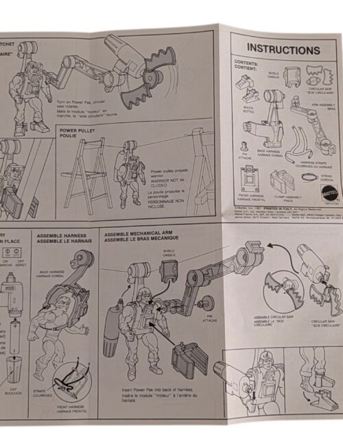 Mask / Tower Tools Originaler Anleitung – Bild 2