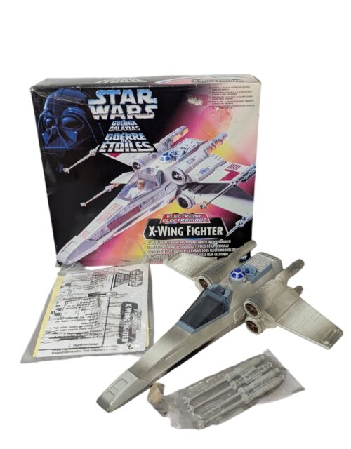 Star Wars / X-Wing Fighter + Box + Inlay Neu unbespielt