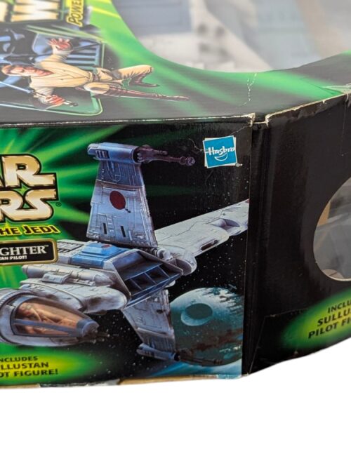 Star Wars / Power of the Jedi B-Wing Fighter Neu 100% komplett – Bild 6