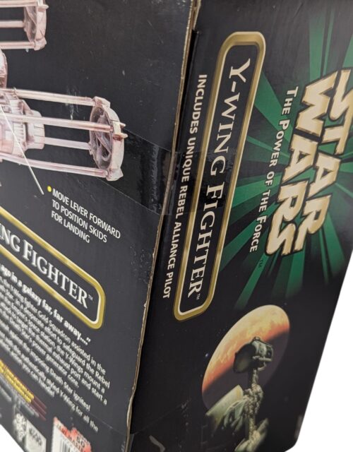 Star Wars / Power of the Force Imperial Y Wing Fighter Neu Sealed MISB – Bild 8