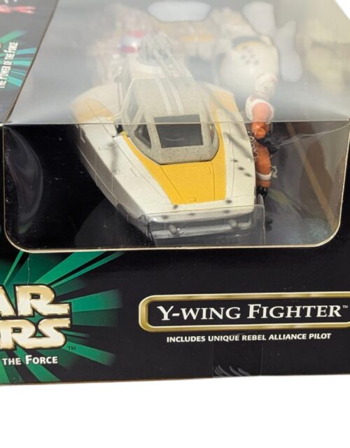 Star Wars / Power of the Force Imperial Y Wing Fighter Neu Sealed MISB – Bild 3